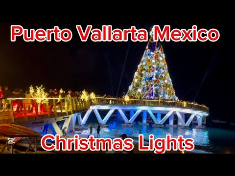 Puerto Vallarta Mexico Christmas Lights 
