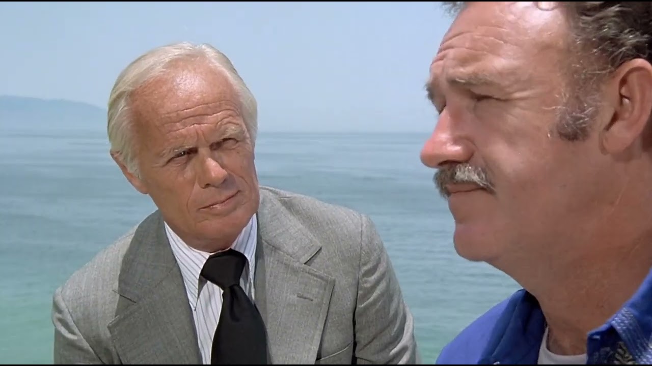 Richard Widmark & Gene Hackman - The Domino Principle (1977)