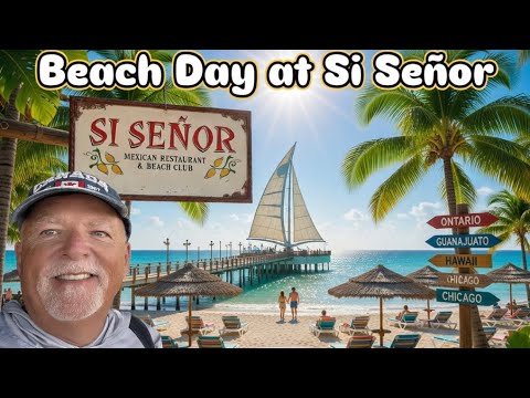 Beach Day Bliss at Si Señor 🌴🍹 | Puerto Vallarta’s Ultimate Oceanfront Vibe