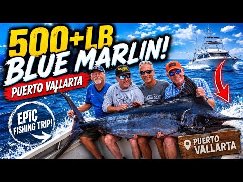 500+ LB BLUE MARLIN MONSTER! 4 Hour Battle Off Puerto Vallarta 😱🎣