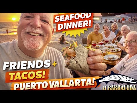 Sunset Seafood & Good Vibes at El Barracuda 🌮🍤