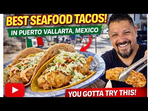 🌮 Bicho’s Seafood Tacos — Puerto Vallarta’s Best Hidden Gem! 🇲🇽