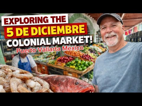 Shop Authentic Colonial Market in Puerto Vallarta Mexico 