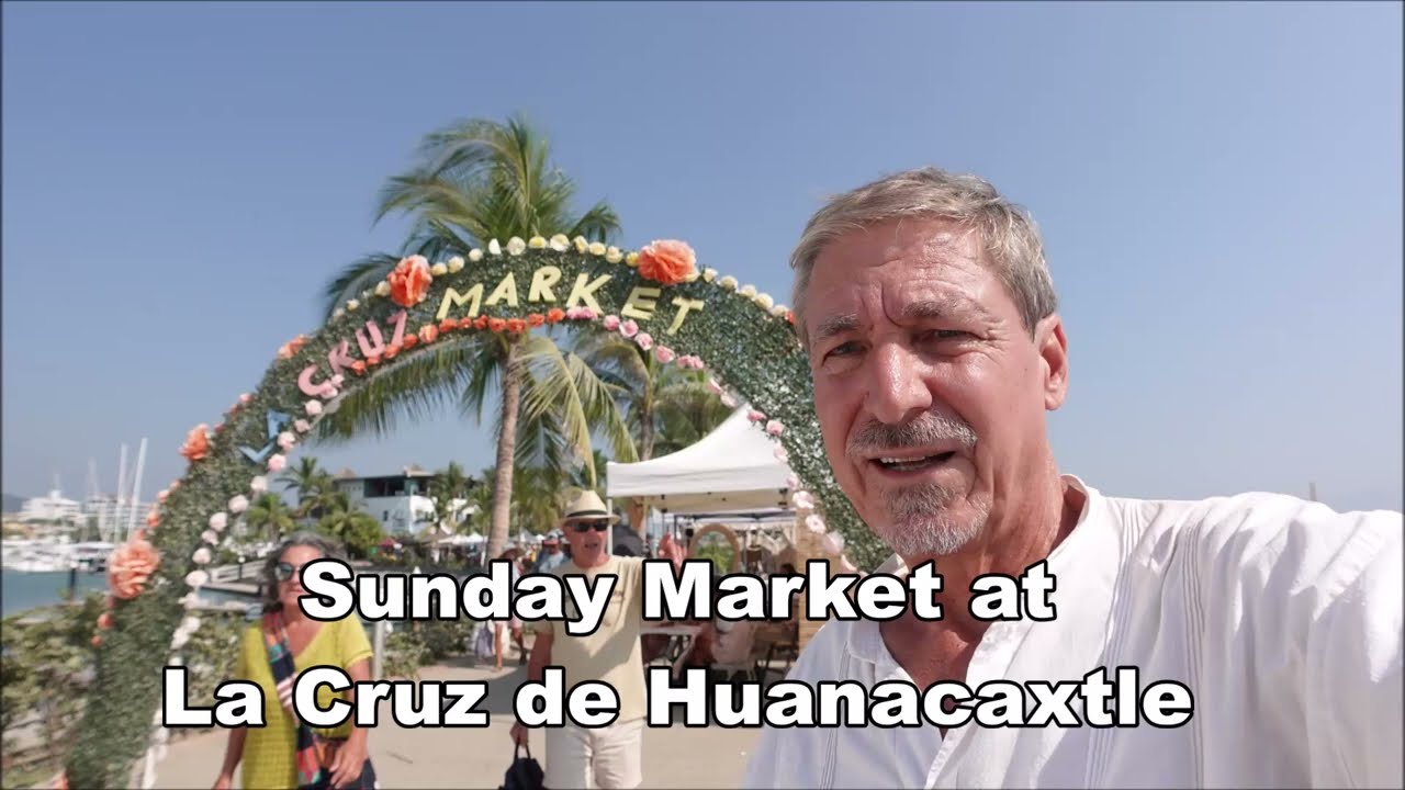 Sunday Market at La Cruz de Huanacaxtle Dec 2022 Riviera Nayarit, Nayarit, Mexico. Travel Photo.
