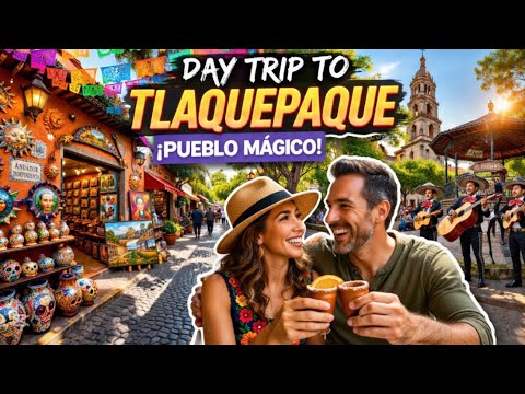 Tlaquepaque Day Trip 🇲🇽 | Art, Shopping, Mariachi Serenade & Lunch at Real San Pedro!