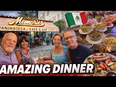 Hidden Gem in Mexico 🇲🇽 | AMAZING Charcoal Grill Dinner at Memories Paninoteca!
