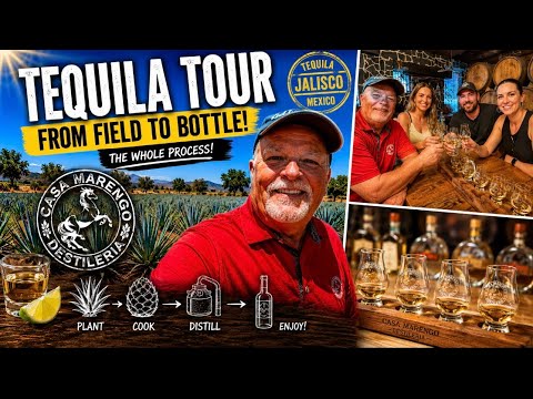 From Agave Field to Tequila Glass 🍹 | The Ultimate Tequila Tour & Tasting Experience