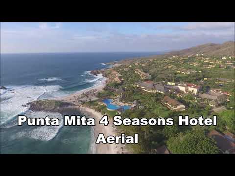 Punta Mita 4 Seasons  Hotel Aerial Riviera Nayarit Travel Photo Travel Video