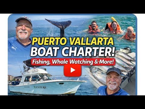 Puerto Vallarta Boat Charter - Whale Watching, Fishing, Snorkeling, Swimming & More 