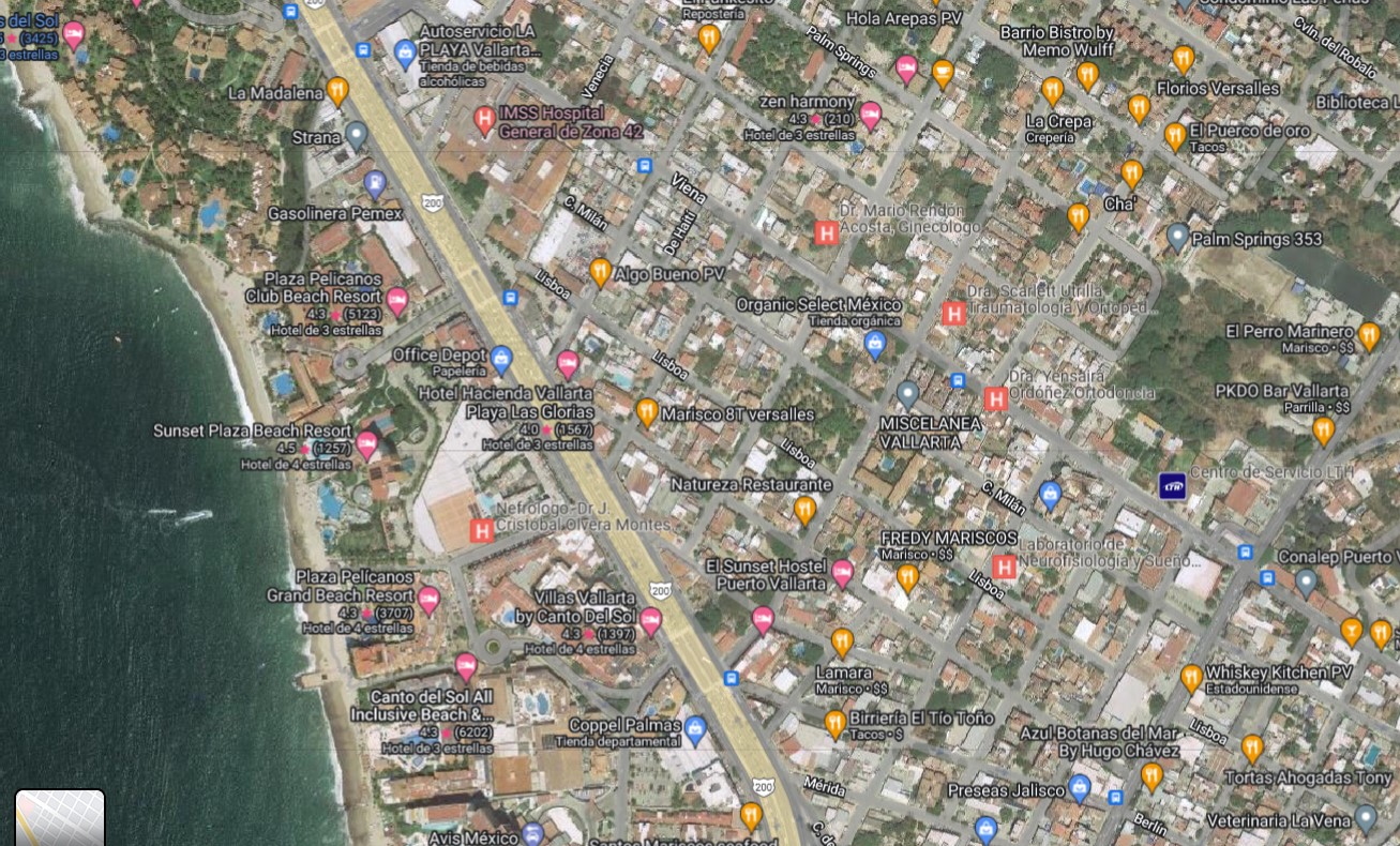 Versalles Neighborhood Puerto Vallarta