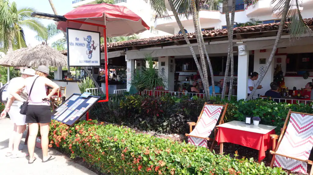 Puerto Vallarta Beach Club Restaurants & Bars. Sea Monkey