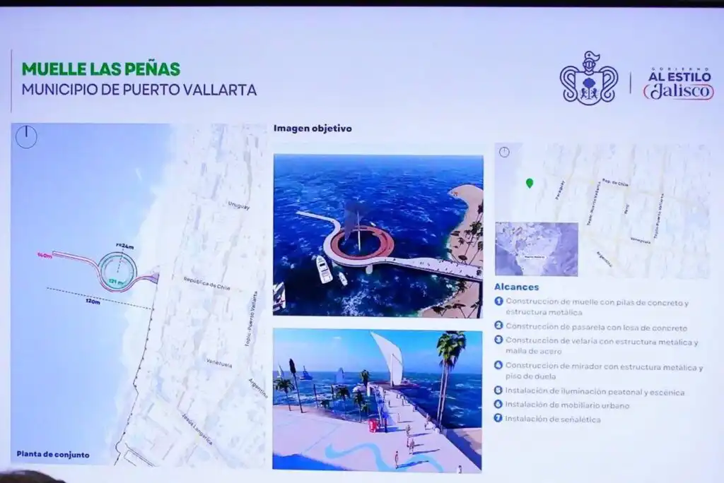 New Project: Las Peñas Pier in Puerto Vallarta