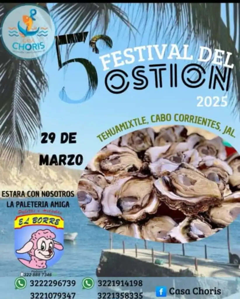 Oyster Festival March 29th at Tehuamixtle