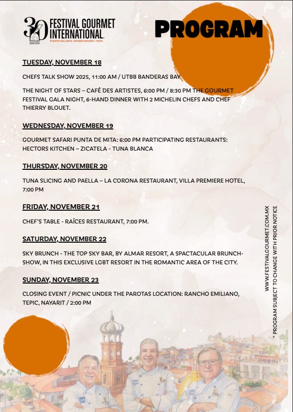 Festival Gourmet International Puerto Vallarta