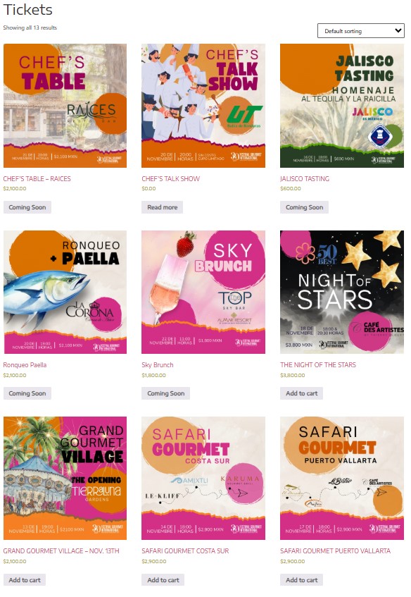 Festival Gourmet International Puerto Vallarta