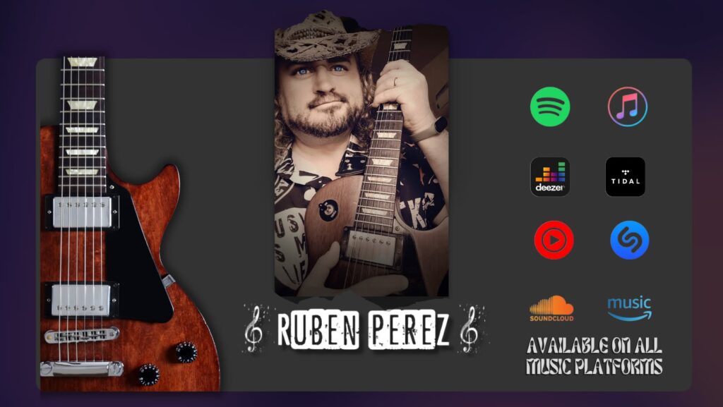 Rock Star Ruben Perez New Single, The Light