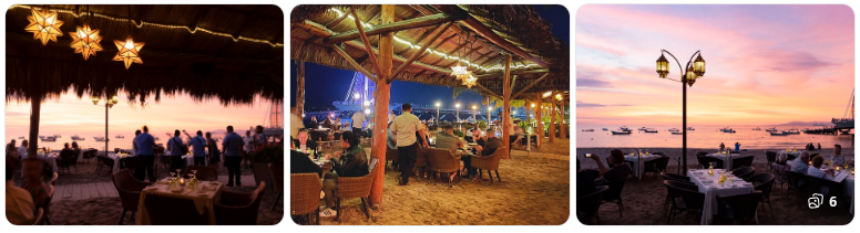 Puerto Vallarta Restaurants La Palapa