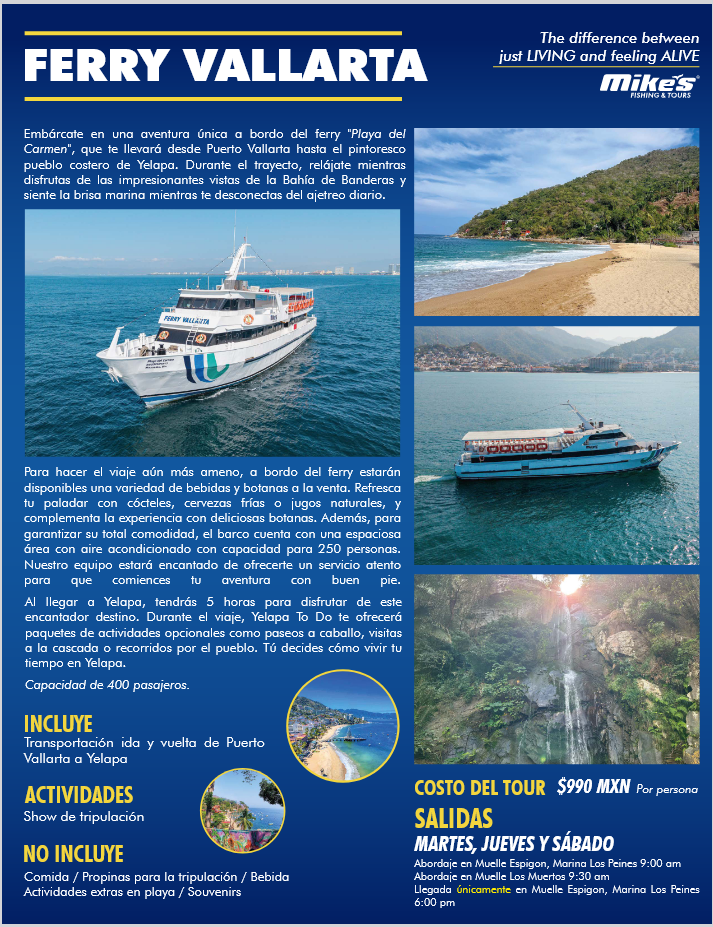 Vallarta Ferry to Yelapa has started operation