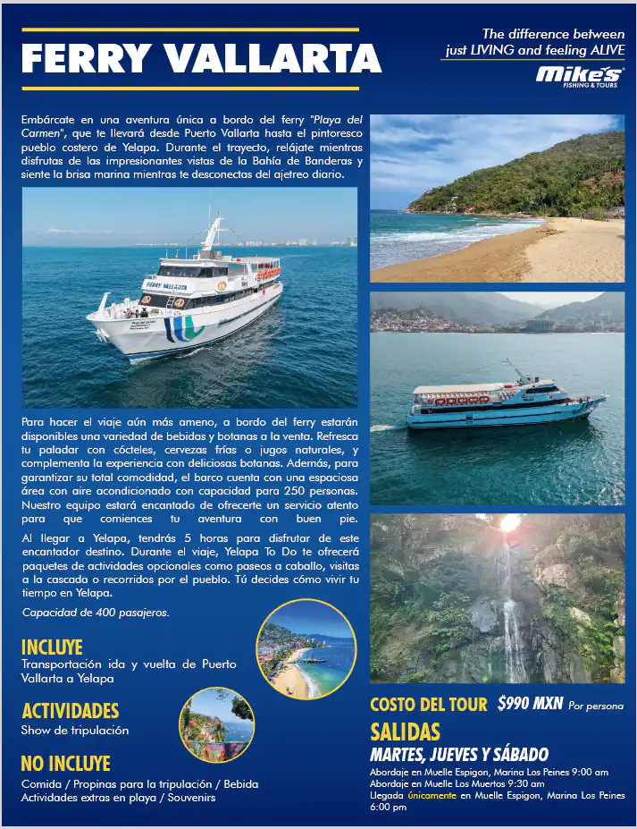 Vallarta Ferry to Yelapa has started operation