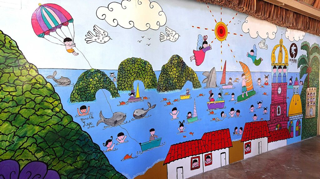 Marcella Lepe at las Palmas Hotel Manuel Lepe Native Art in Puerto Vallarta