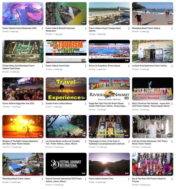 Puerto Vallarta Youtube channel Promovision