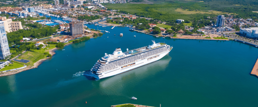 Elite Cruise Lines Anchor in Puerto Vallarta