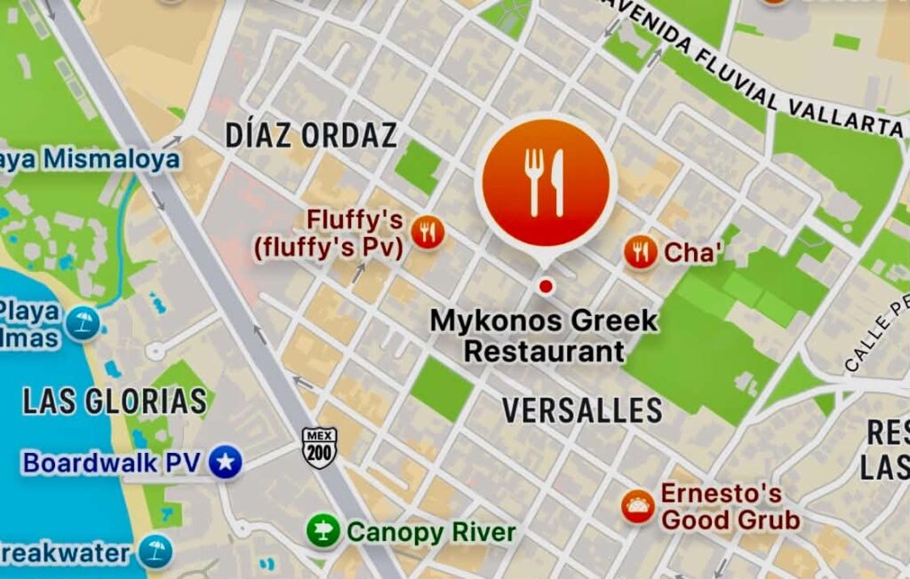 Best Greek Restaurant in Puerto Vallarta.