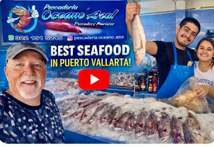 Fresh Seafood Market Puerto Vallarta Travel Video Review