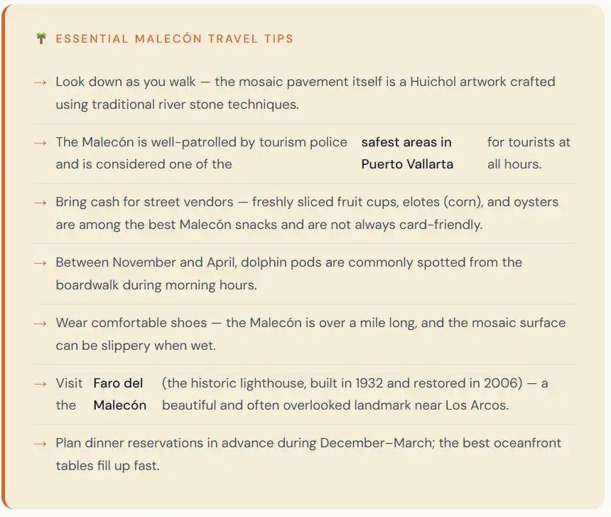 Ultimate Travel Guide Puerto Vallarta Malecón