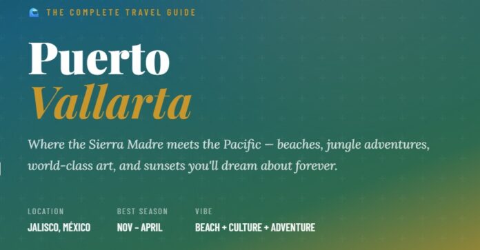 Travel Guide Puerto Vallarta - Riviera Nayarit