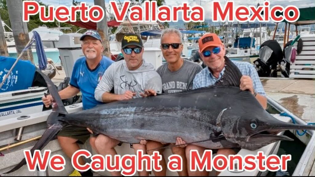 BLUE MARLIN MONSTER! Off of Puerto Vallarta