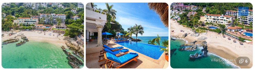Your Vacation Area in Puerto Vallarta Conchas Chinas