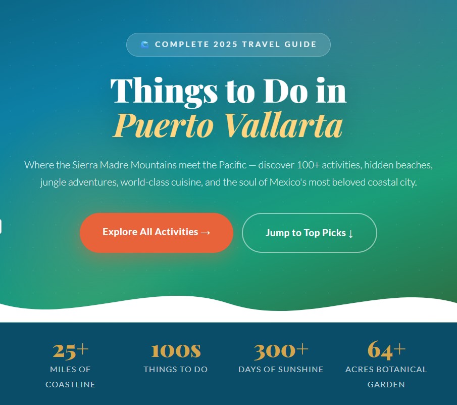 Things to Do in Puerto Vallarta