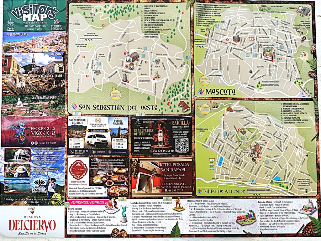 Pueblos Mágicos Visitor Map FACEBOOK Escape a Lo Magico