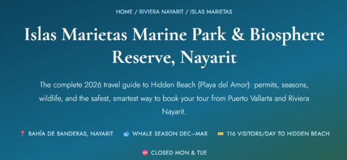 Marietas Islands Riviera Nayarit, Nayarit. Mexico