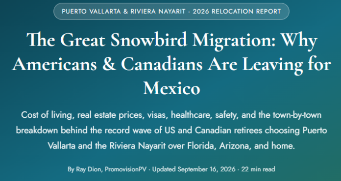 Real Estate Puerto Vallarta Relocation report