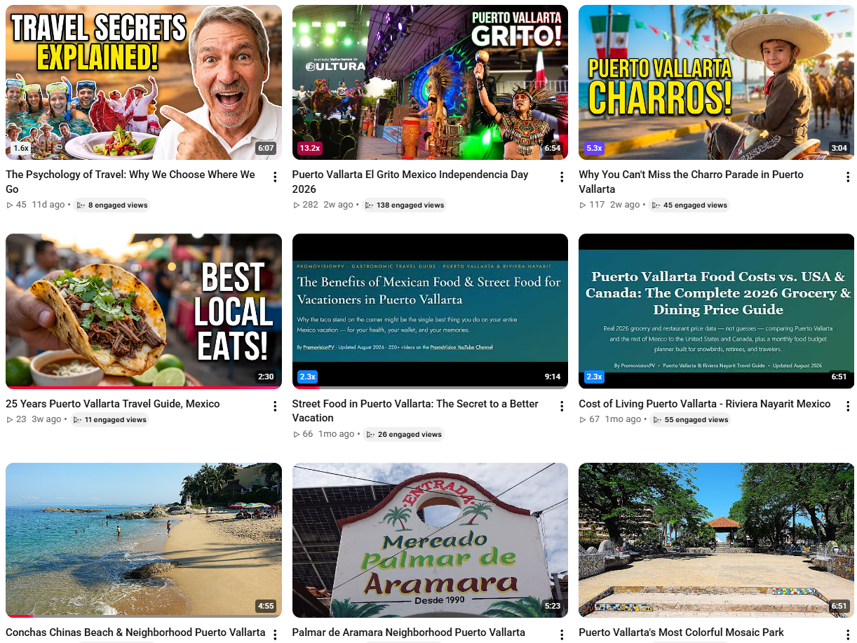 Puerto Vallarta Video Travel guide Mexico